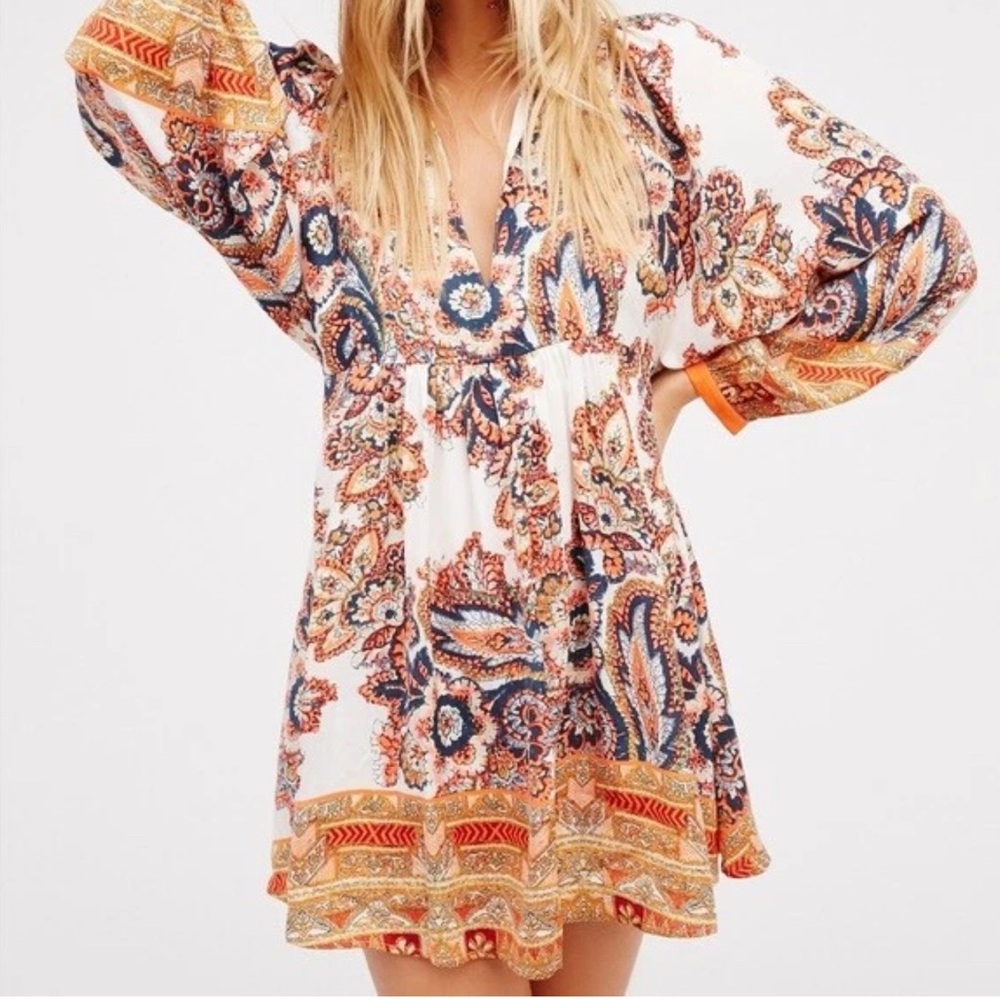 Free People Say You Love Me Mini Dress - XS
